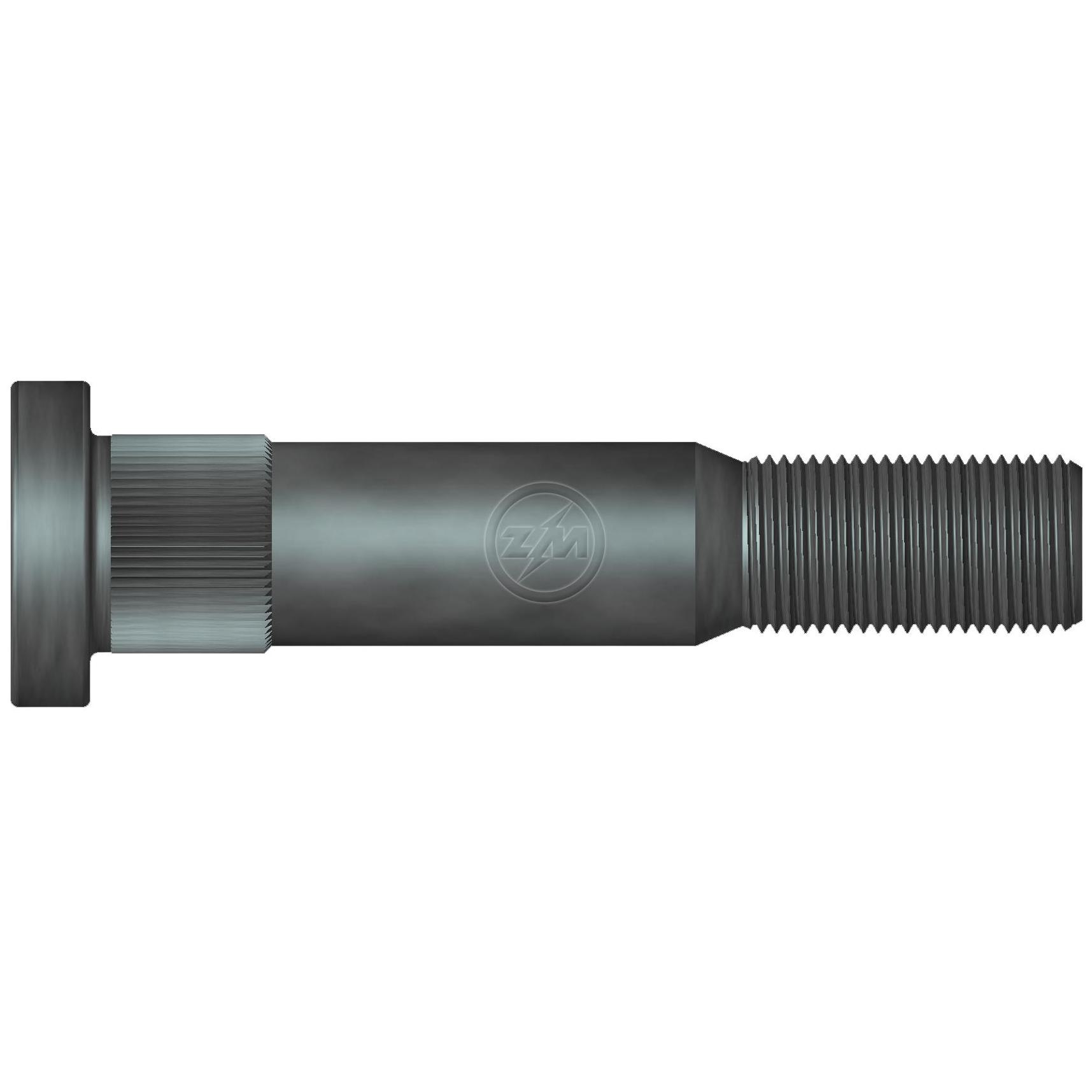 Kit 8 Parafuso de Roda 7/8"-14UNF x 123/133 - ZM - 3070805
