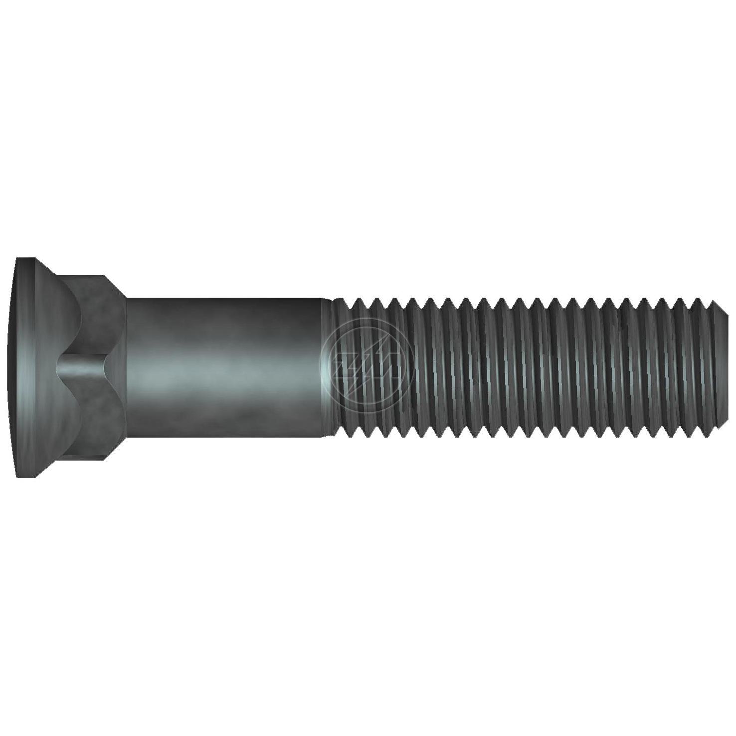 Kit 30 Parafuso Lâmina Trator 7/8"-9UNC x 4,1/2" - ZM - 3078079