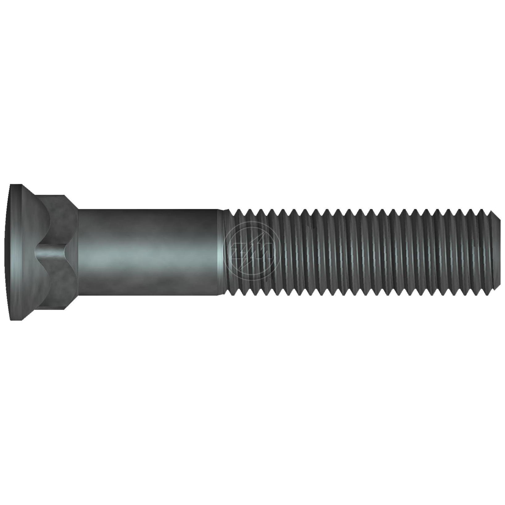 Kit 24 Parafuso da Lâmina do Trator 7/8"-9UNC x 5" - ZM - 3078091