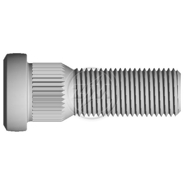 Kit 50 Parafuso de Roda 9/16"-18UNF x 45/53 - ZM - 30.916.32