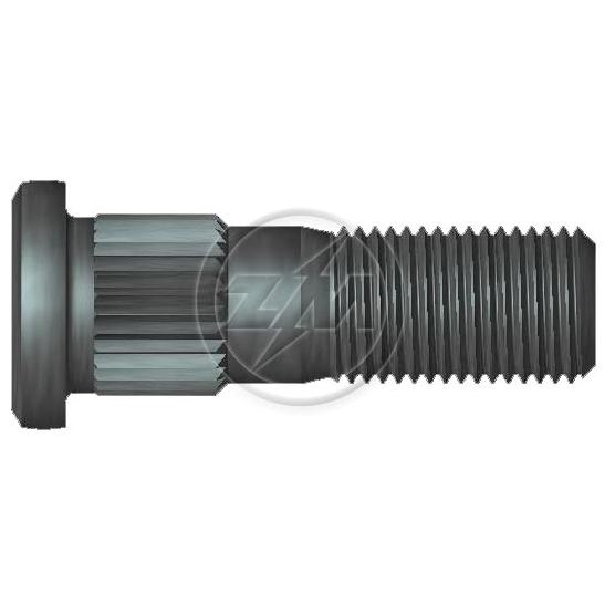 Kit 80 Parafuso de Roda 9/16"-18UNF x 47,6/52,6 - ZM - 3091640