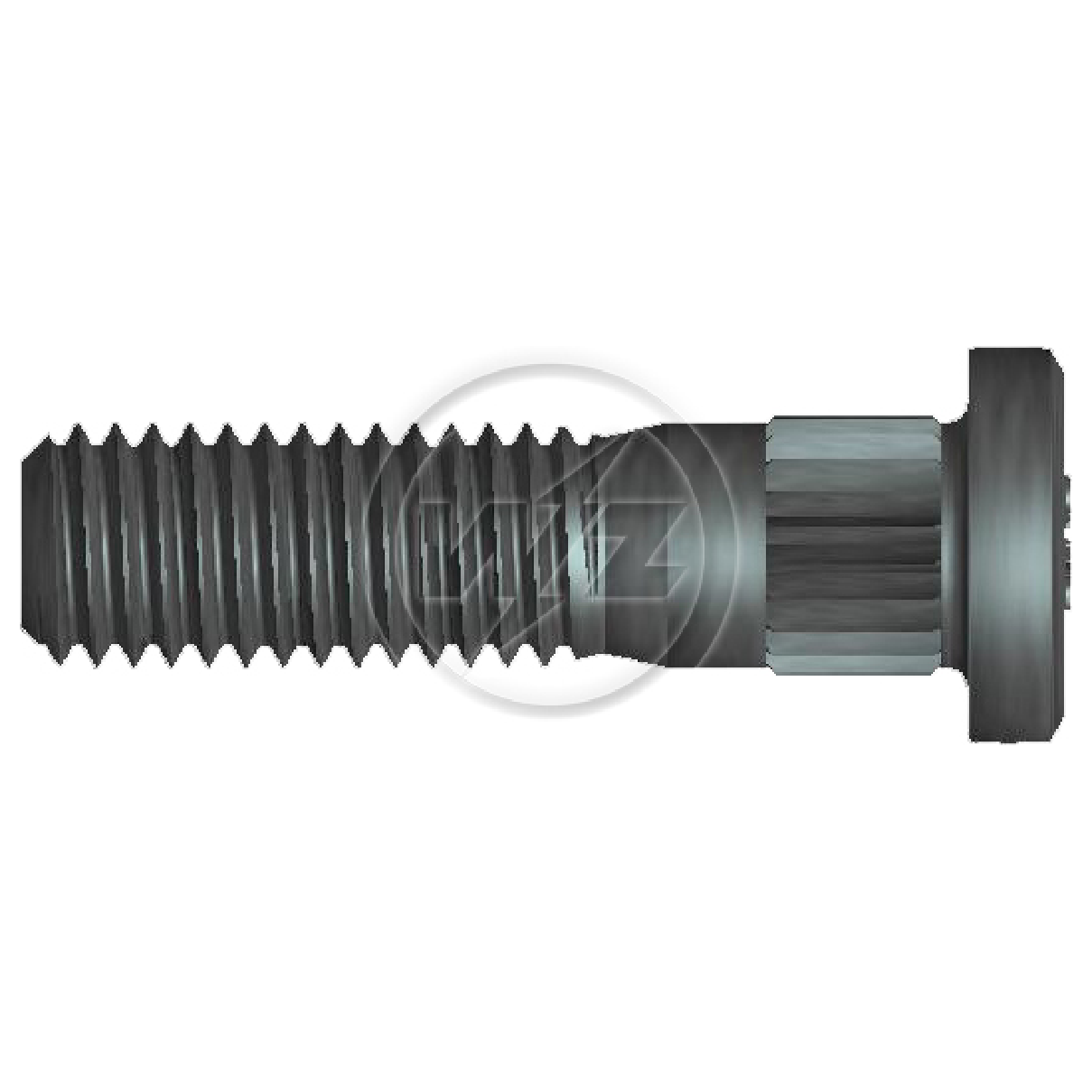 Kit 50 Parafuso Suspensor Pneumático M10-1,5x38/42 - ZM - 3201001
