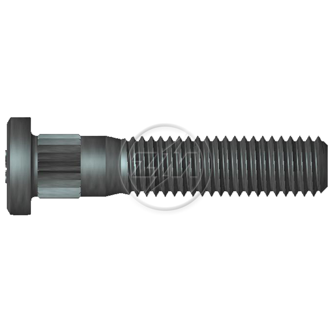 Kit 50 Parafuso Suspensor Pneumático M10-1,5x48/52 - ZM - 3201002