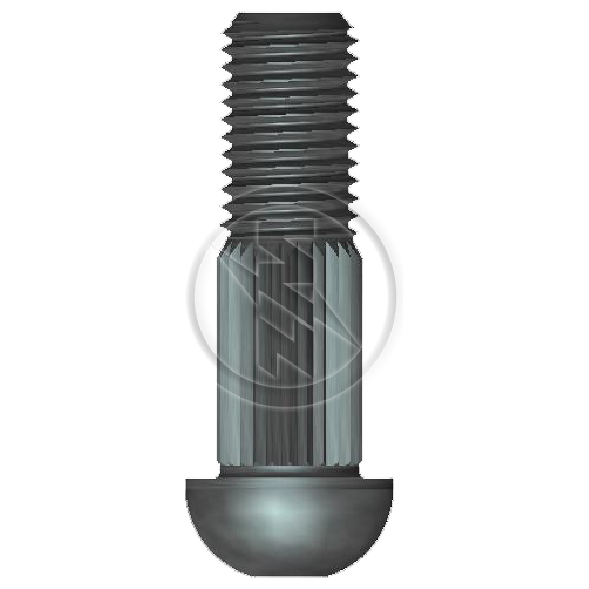 Kit 100 Parafuso Cravo Alto M12-1,5 X 40 - ZM - 32.012.32