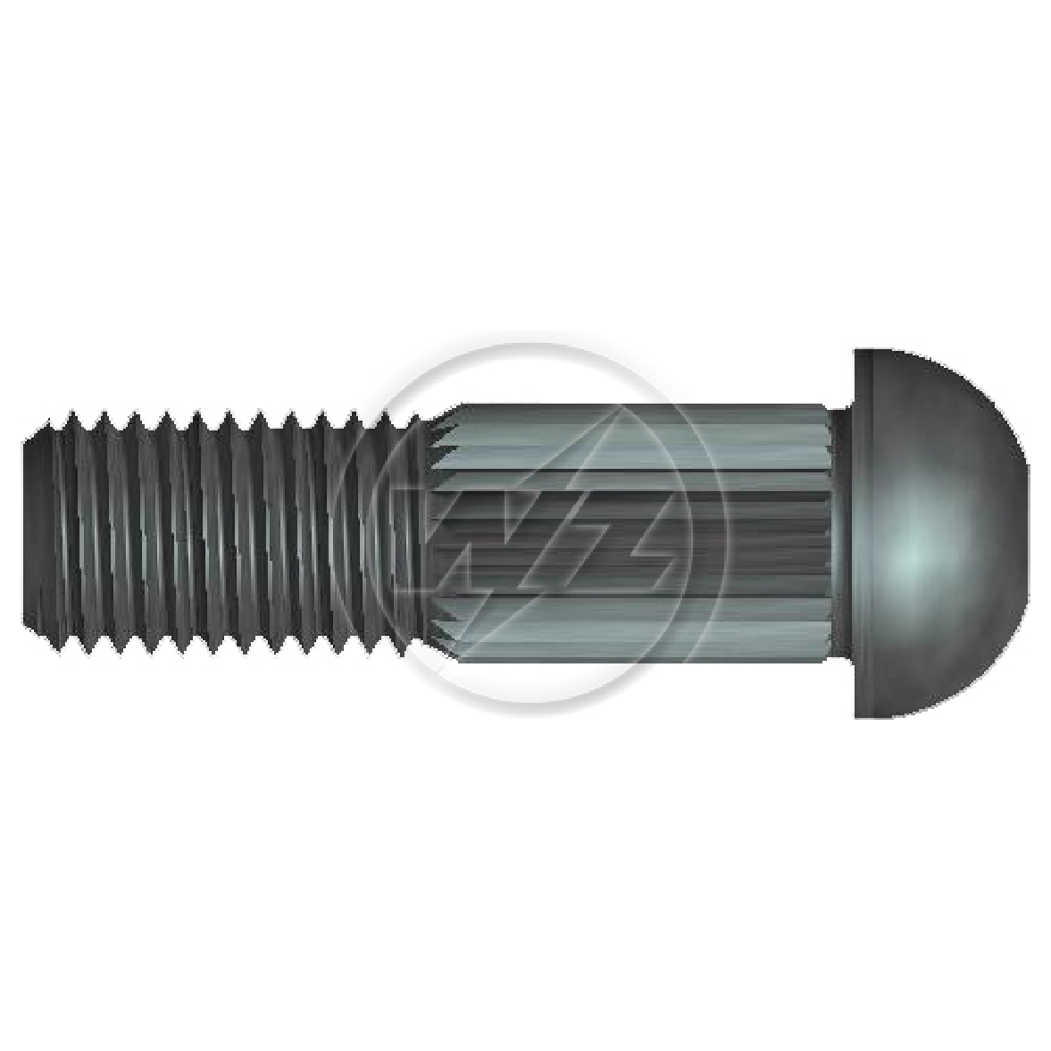 Kit 100 Parafuso Cravo Alto M12-1,5 X 40 - ZM - 32.012.32