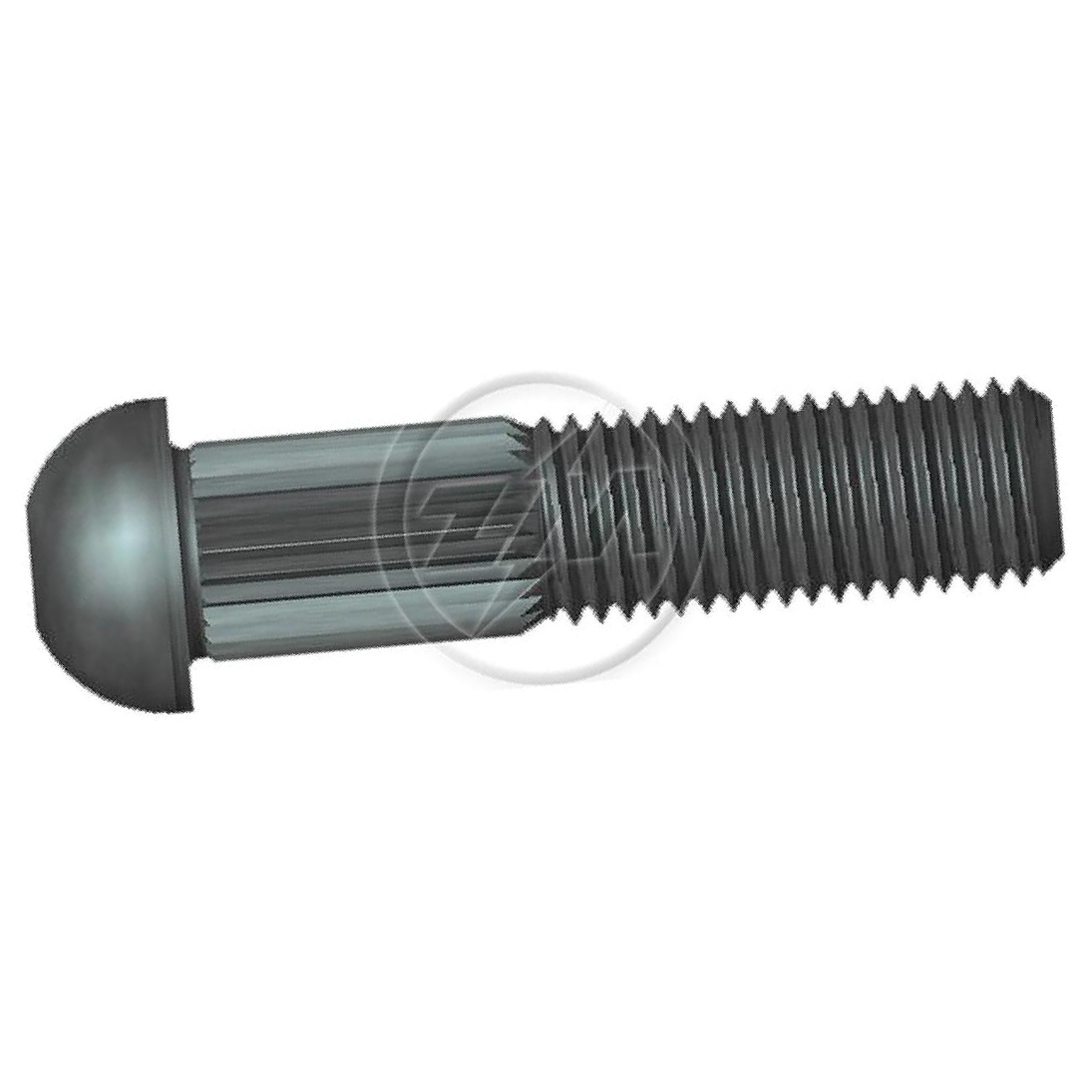 Kit 100 Parafuso Cravo Alto M12-1,5 X 50 - ZM - 32.012.34