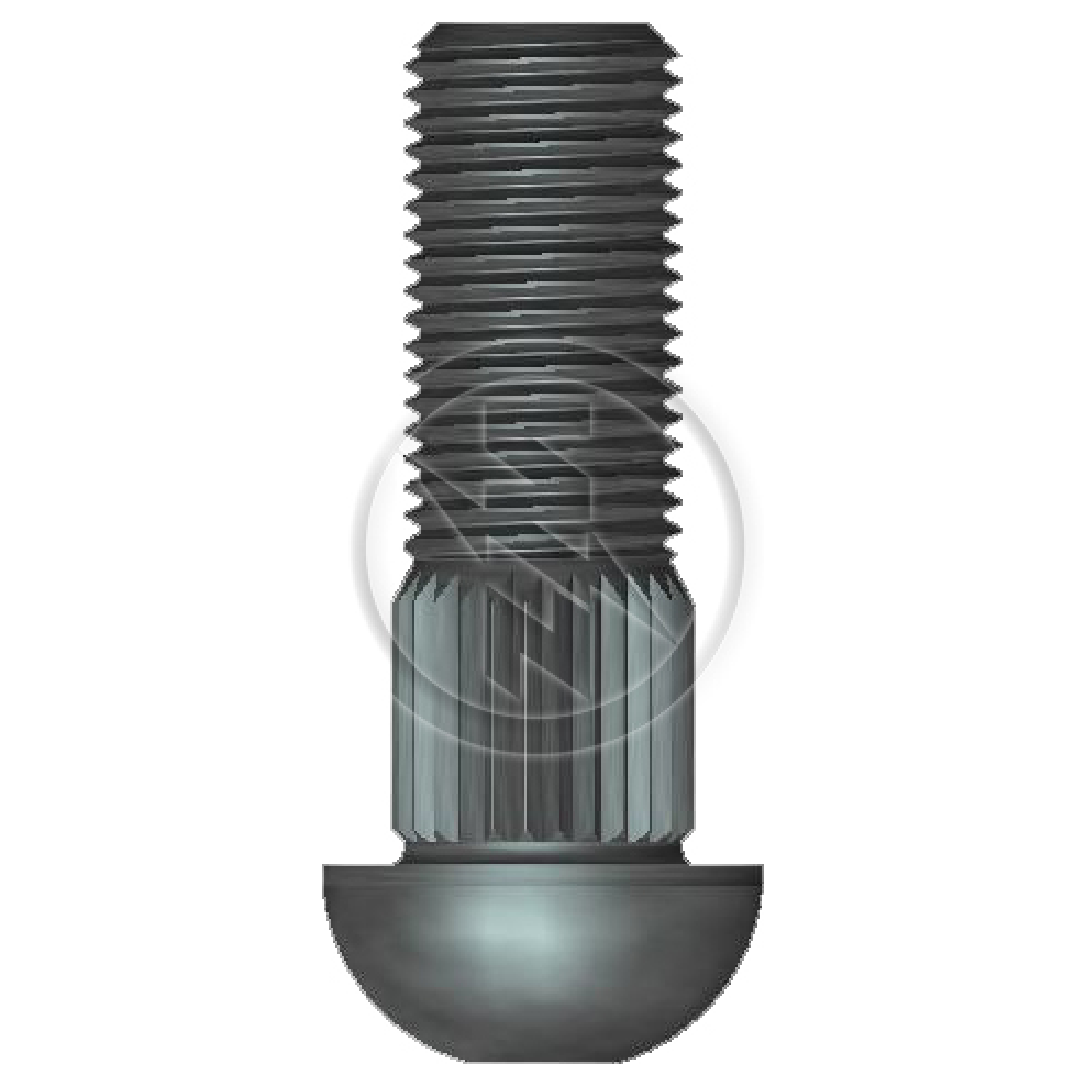 Kit 100 Parafuso Cravo 1/2"-20F X 1,1/2" - ZM - 32.102.22