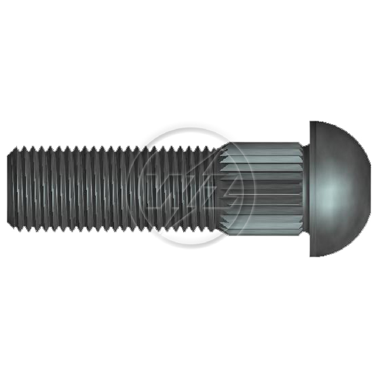 Kit 100 Parafuso Cravo 1/2"-20F X 1,3/4" - ZM - 32.102.23