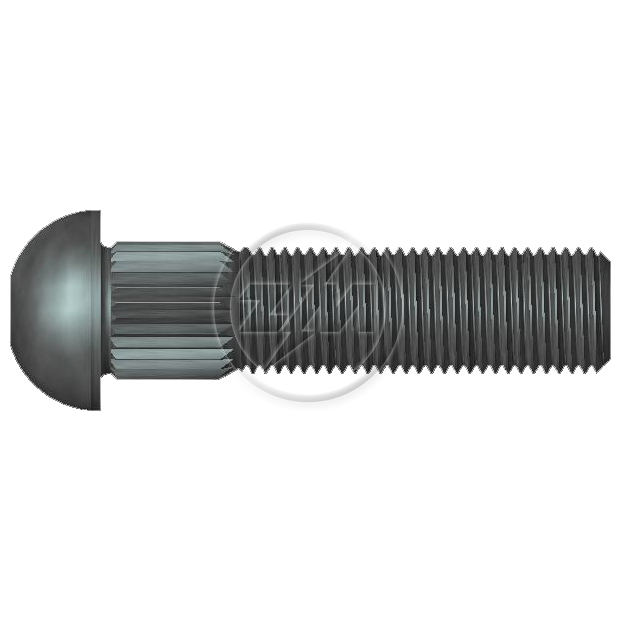 Kit 100 Parafuso Cravo 1/2"-20F X 2" - ZM - 32.102.24