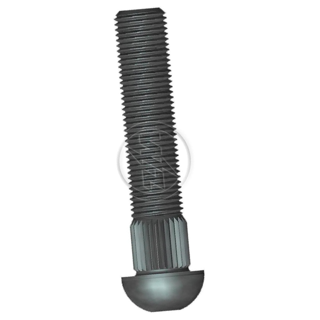 Kit 100 Parafuso Cravo 1/2"-20F X 2,1/2" - ZM - 32.102.25