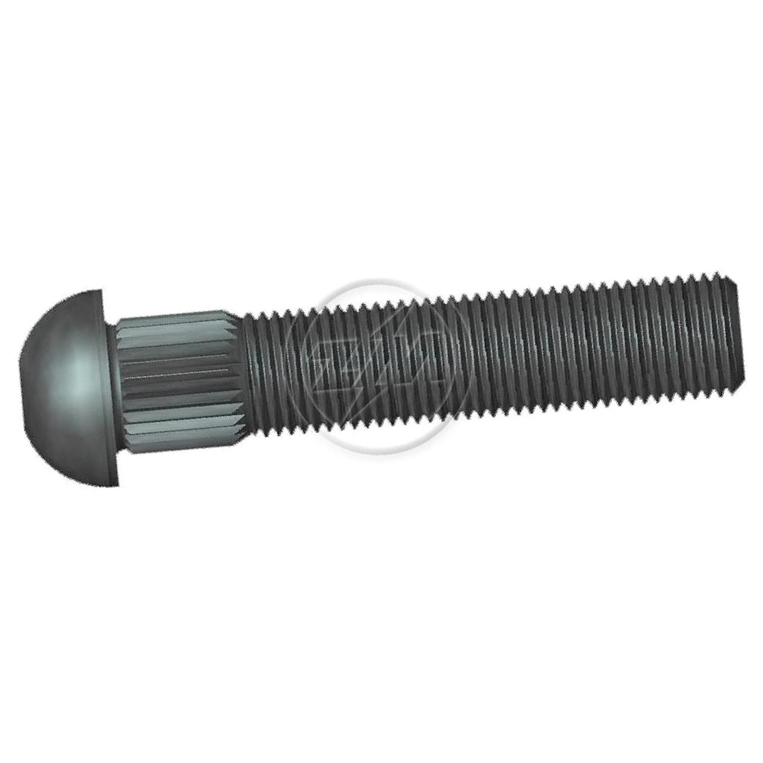 Kit 100 Parafuso Cravo 1/2"-20F X 2,1/2" - ZM - 32.102.25
