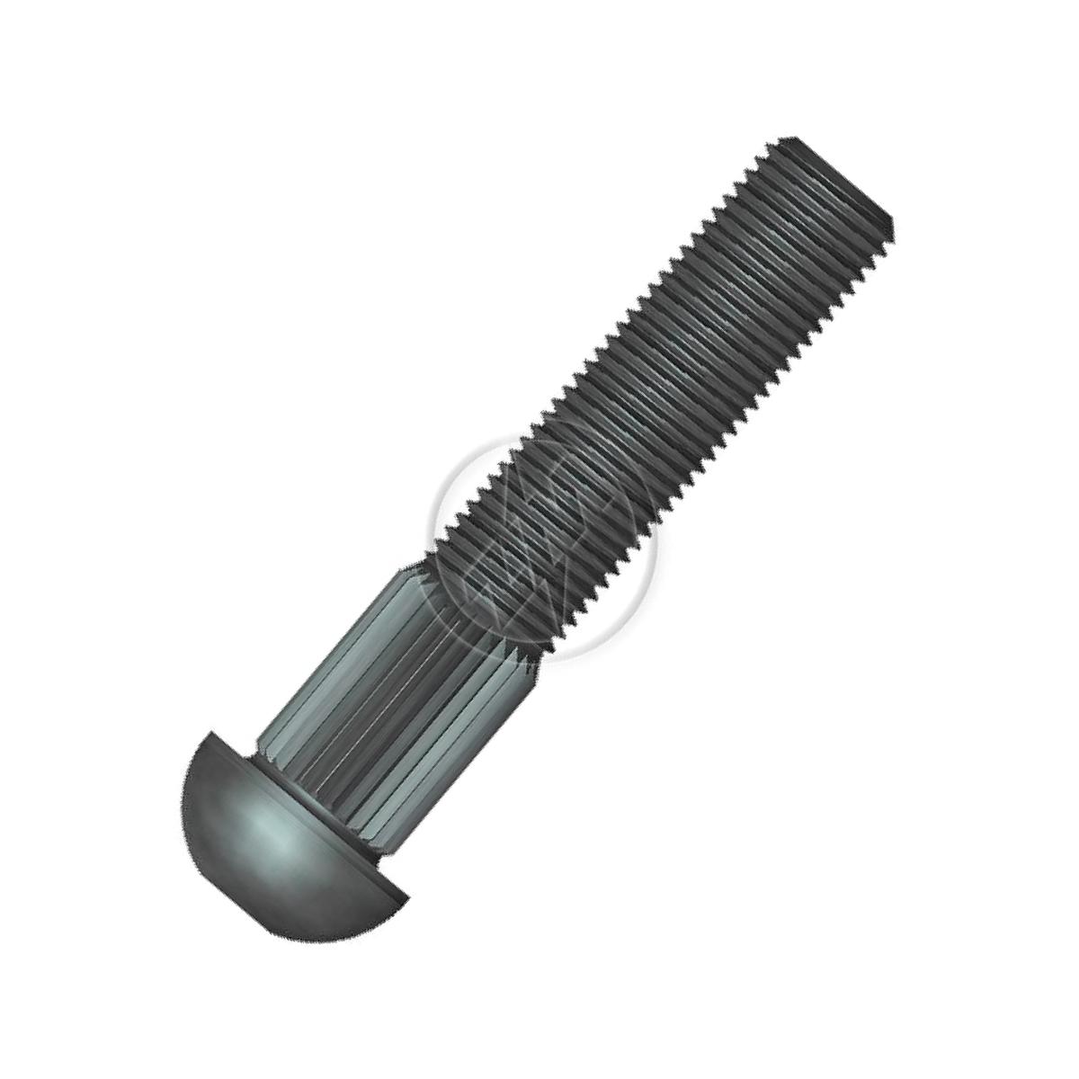 Kit 100 Parafuso Cravo Alto 1/2"-20F X 2,1/2" - ZM - 3210235