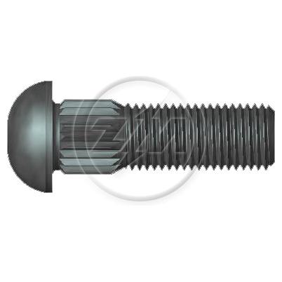 Kit 100 Parafuso Cravo Alto 3/8"-24F X 1,1/4" - ZM - 3230820