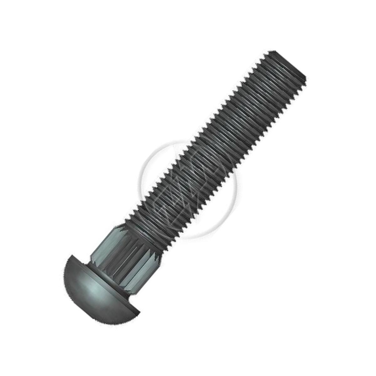 Kit 100 Parafuso Cravo Alto 3/8"-24F X 2" - ZM - 32.308.24