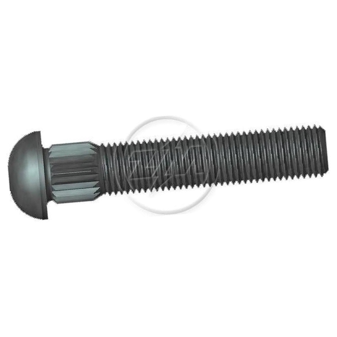 Kit 100 Parafuso Cravo Alto 3/8"-24F X 2" - ZM - 32.308.24