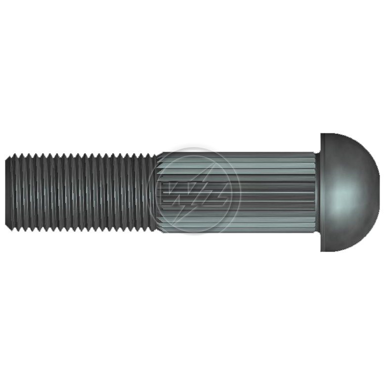 Kit 50 Parafuso Cravo Alto 5/8"-18Fx2.1/2"- REC33 - ZM - 3250833