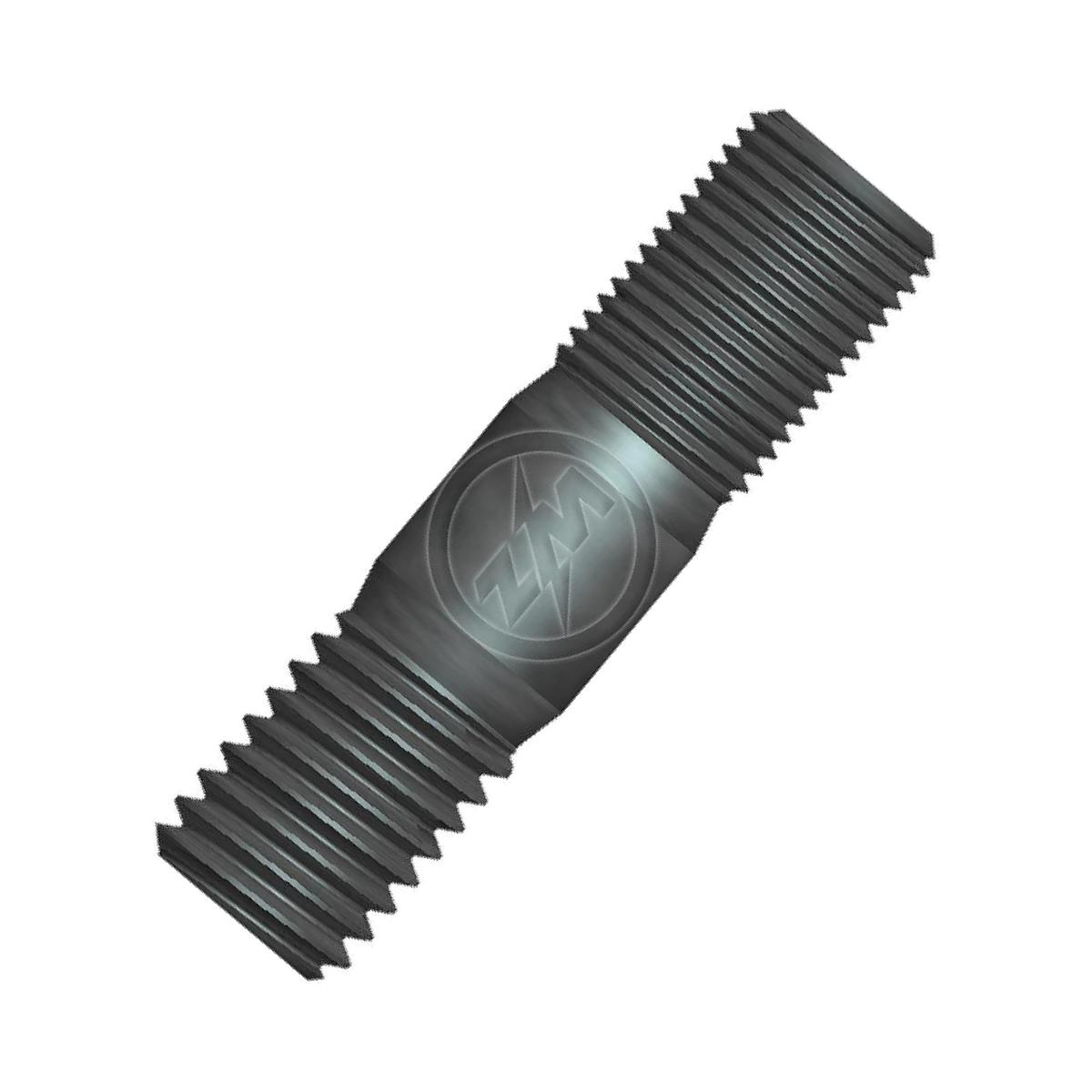 Kit 50 Prisioneiro Roda 5/8"-11UNCx5/8"x2,1/2" - ZM - 3250881