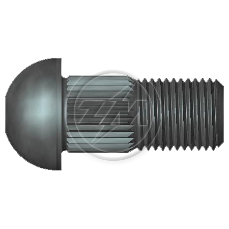 Kit 100 Parafuso Cravo Alto 9/16"-18UNF X 1,1/4" - ZM - 3291620