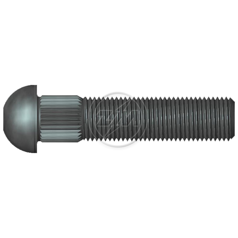 Kit 50 Parafuso Cravo Alto 9/16"-18UNF X 2,1/2" - ZM - 3291625