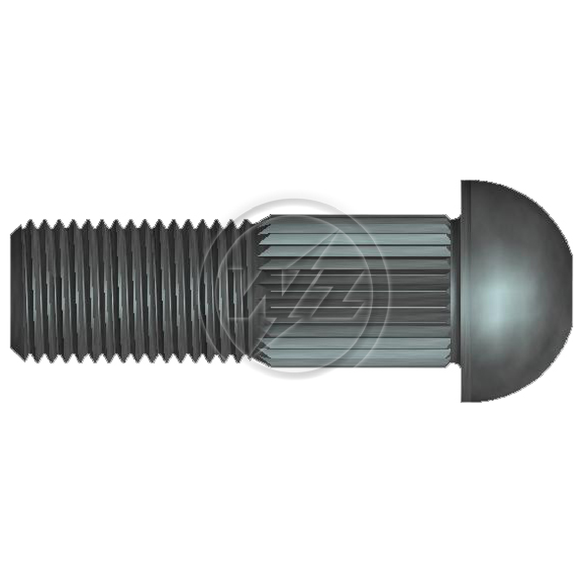 Kit 50 Parafuso Cravo Alto 9/16"-18UNF X 1,3/4" - ZM - 3291633