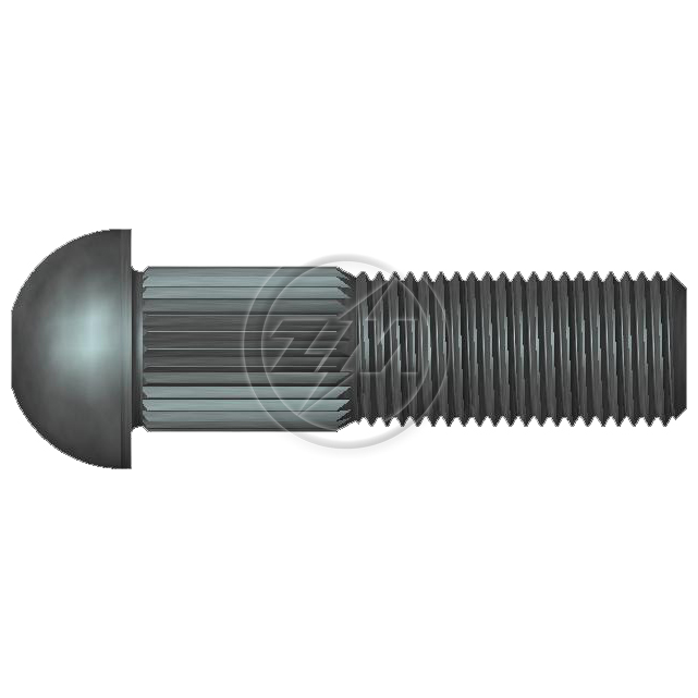 Kit 50 Parafuso Cravo Alto 9/16"-18UNF X 2" - ZM - 32.916.34