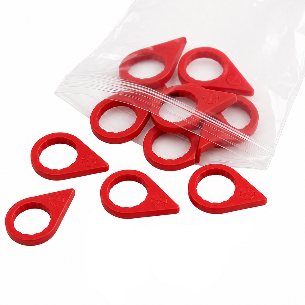 Kit 10 Verificador Visual para Porca Roda Chave 21 - ZM - 3302153