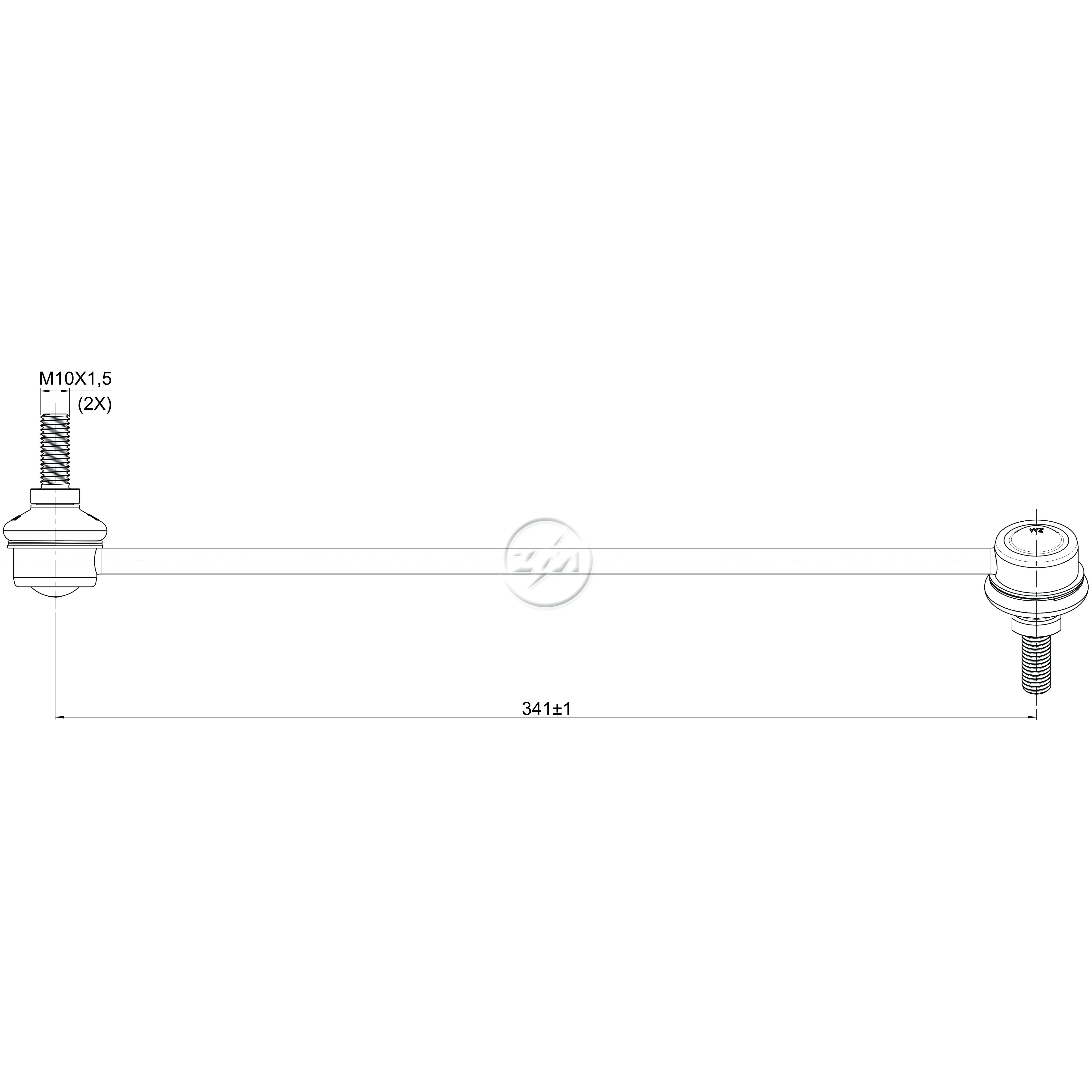 Bieleta da Barra Estabilizadora para Honda HR-V - ZM - 370.116.49