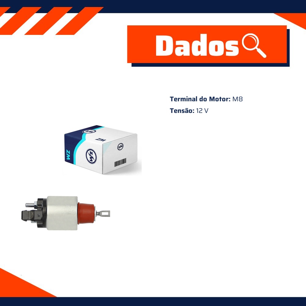 Relê Auxiliar de Partida para Ford F-250 - ZM - 3-972
