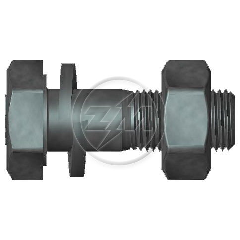 Kit 80 Parafuso Cardan M10-1,0 X 30 X CH17 - ZM - 40.010.10