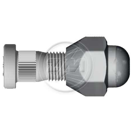 Prisioneiro de Roda com Porca Caixa com 80 Unidades para Nissan Frontier e Sentra - ZM - 40.012.01