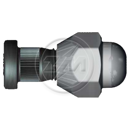 Prisioneiro de Roda com Porca Caixa com 50 Unidades para Nissan Frontier e Sentra - ZM - 40.012.04
