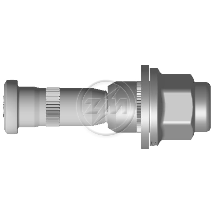 Prisioneiro de Roda com Porca Caixa com 46 Unidades para Toyota Hilux - ZM - 40.012.09