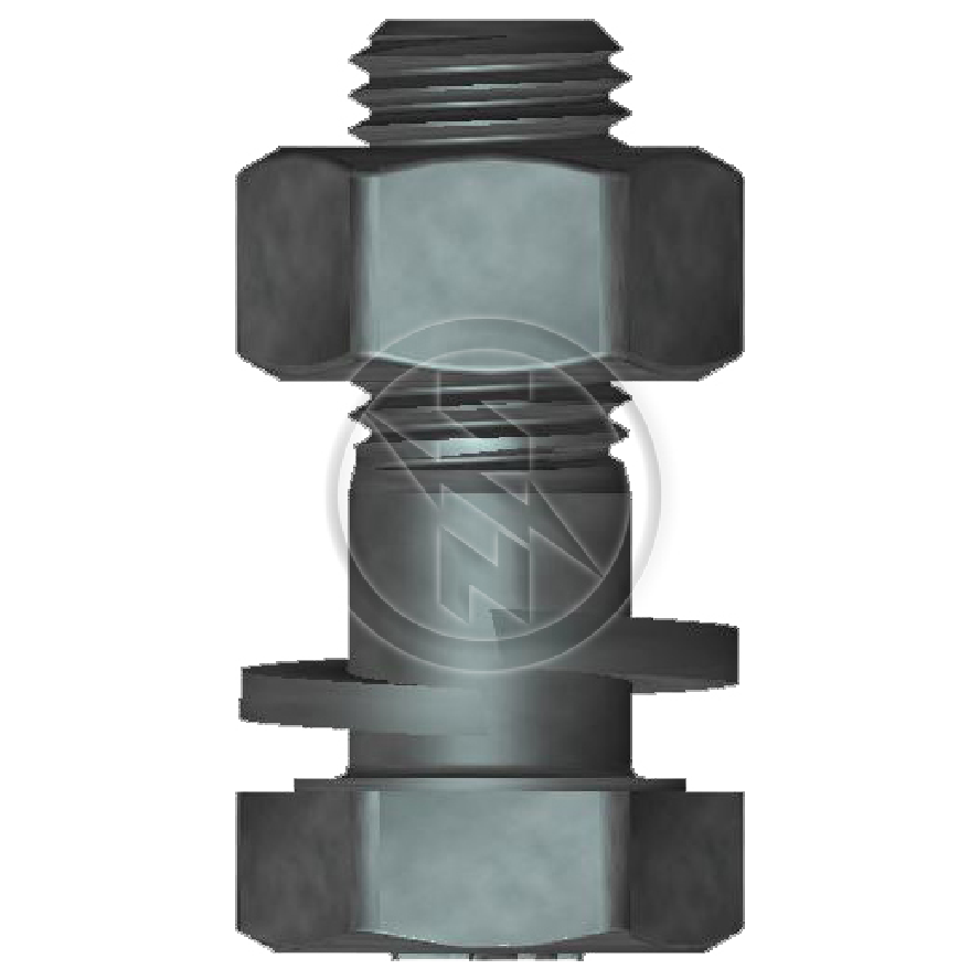 Kit 50 Parafuso Cardan M12-1,5x32xCH19xH10 - ZM - 40.012.10