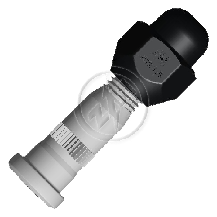 Prisioneiro de Roda com Porca Caixa com 46 Unidades para Toyota Hilux - ZM - 40.012.11