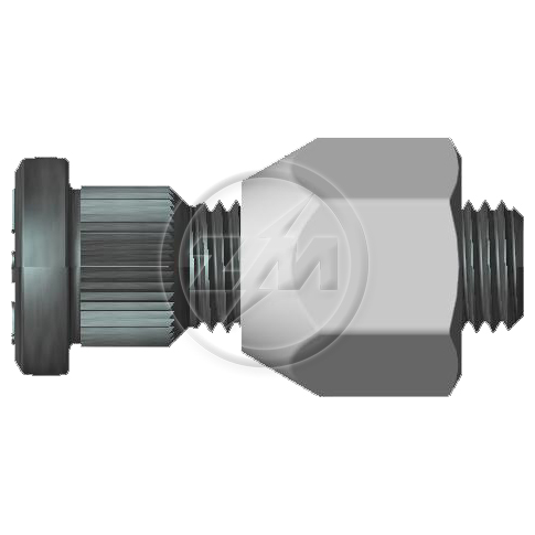 Prisioneiro de Roda com Porca M12-1,5 X 41/46 X Ch21 X H20 Caixa com 80 Unidades para Hyundai H 100 - ZM - 40.012.61