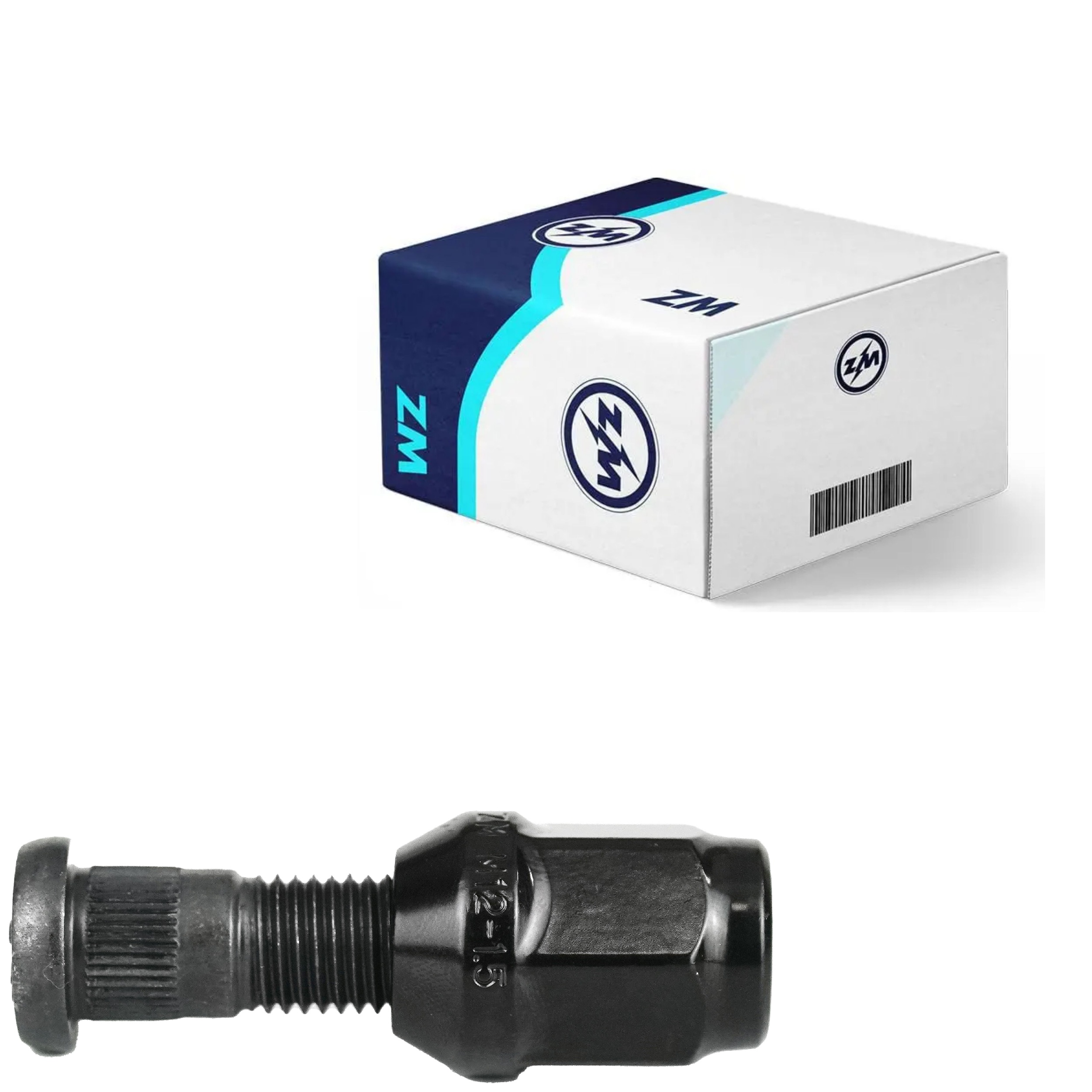 Kit 80 Parafuso Roda M12-1,5x36,5/41xCH19xH31 - ZM - 4001267