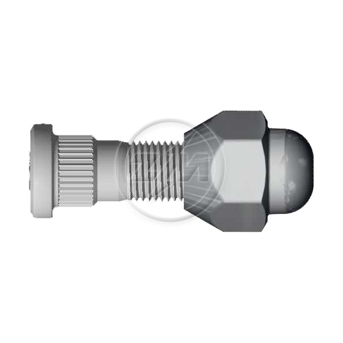 Prisioneiro de Roda com Porca Caixa com 46 Unidades para Nissan Frontier - ZM - 40.012.71