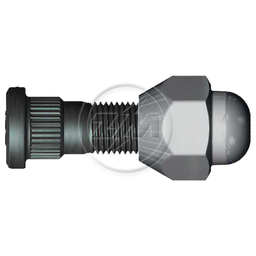 Prisioneiro de Roda com Porca Caixa com 46 Unidades para Nissan Frontier - ZM - 40.012.72