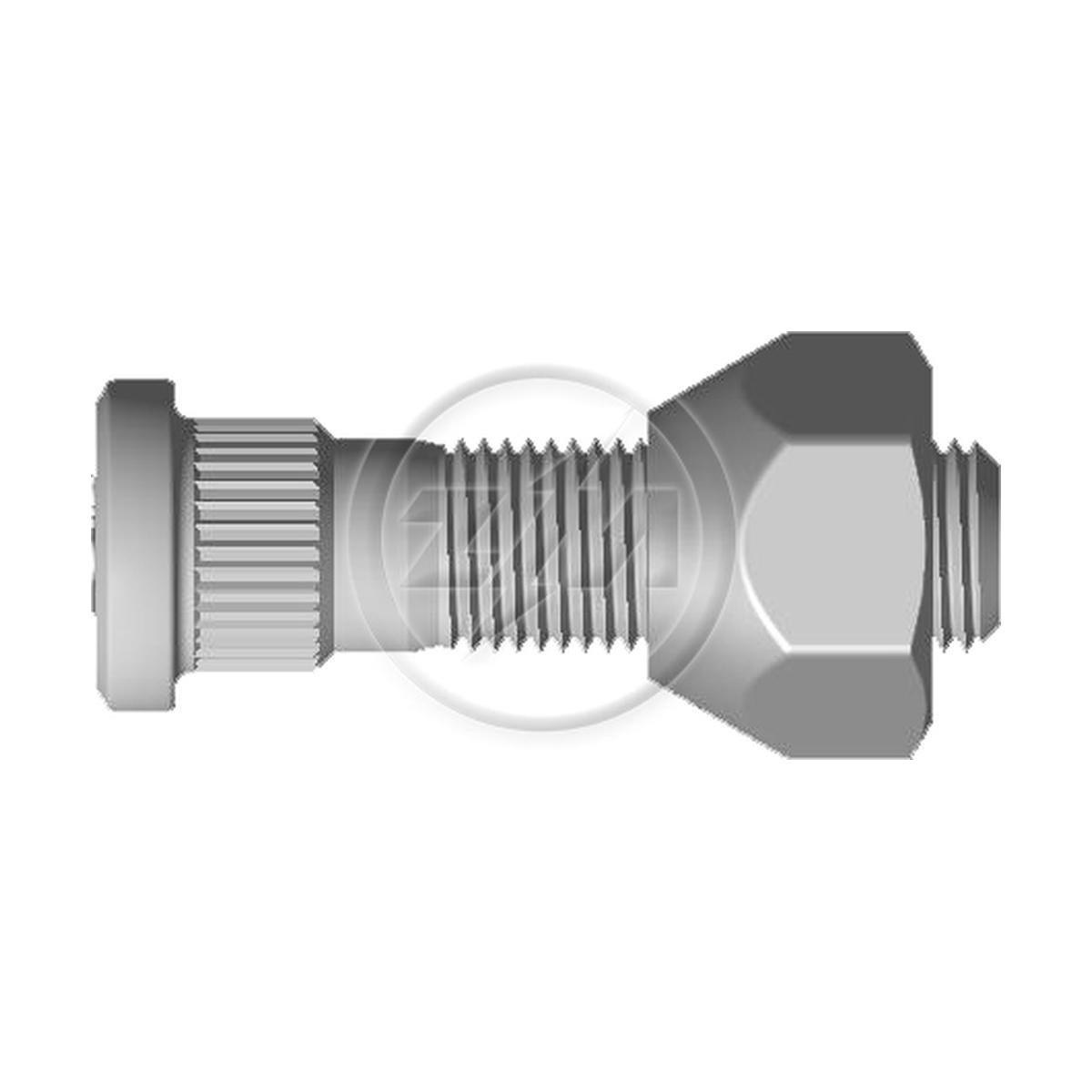 Prisioneiro de Roda com Porca Caixa com 80 Unidades para Nissan Frontier - ZM - 40.012.75
