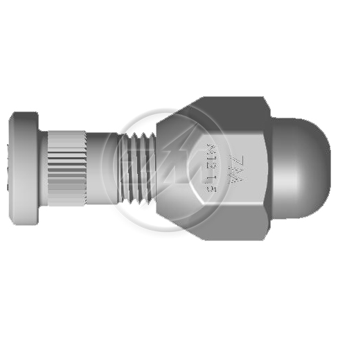 Prisioneiro de Roda com Porca M12-1,5 X 40/45 X Ch21 X H29 Caixa com 80 Unidades para KIA Sportage - ZM - 40.012.84