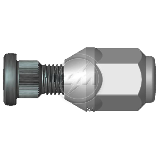 Prisioneiro de Roda com Porca Caixa com 46 Unidades para Mitsubishi L300 - ZM - 40.012.92