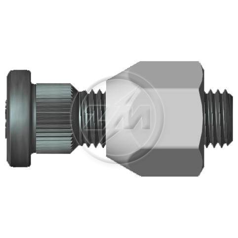Prisioneiro de Roda com Porca Caixa com 80 Unidades para Mitsubishi L300 - ZM - 40.012.96