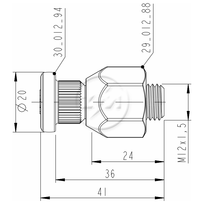 Prisioneiro de Roda com Porca Caixa com 80 Unidades para Mitsubishi L300 - ZM - 40.012.98