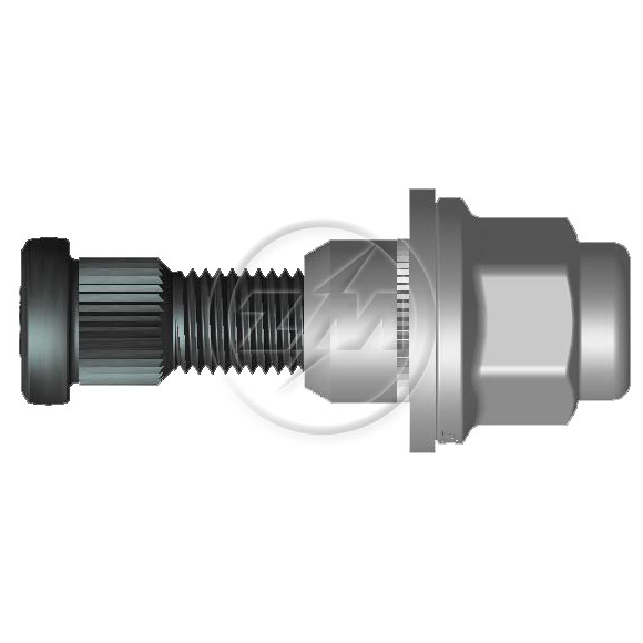 Prisioneiro de Roda com Porca Caixa com 46 Unidades para Mitsubishi L200 - ZM - 40.012.99