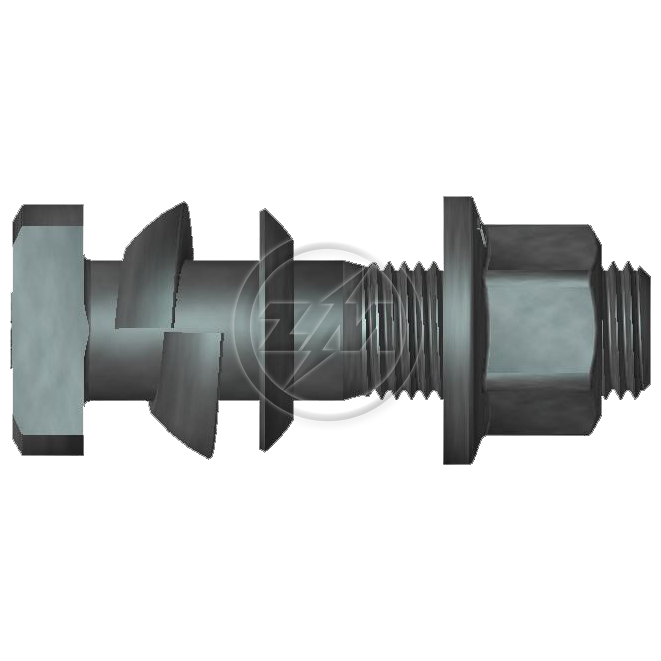 Kit 46 Parafuso Roda M14-1,5x57/64,2xCH19xH16 - ZM - 4001417