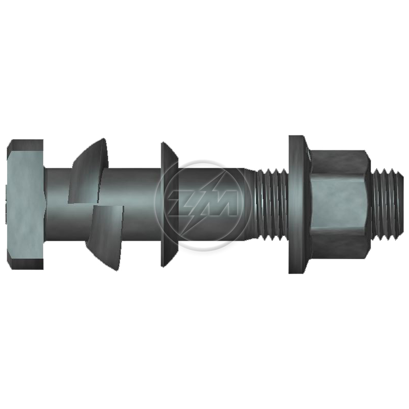 Kit 30 Parafuso Roda M14-1,5x70/77,2xCH19xH16 - ZM - 4001419