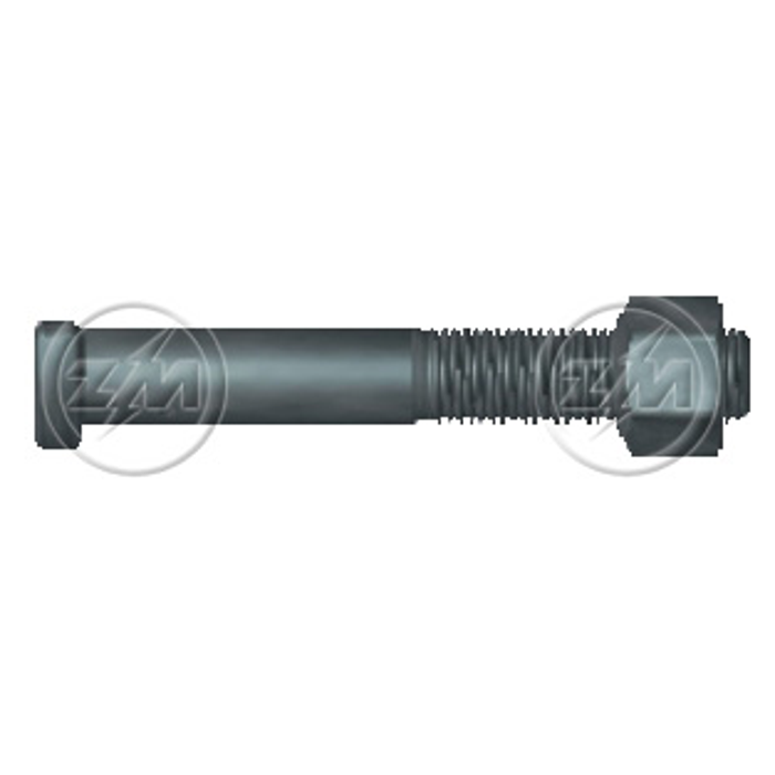 Kit 20 Parafuso Roda M18-2,0x125/134xCH27xH20 - ZM - 4001823