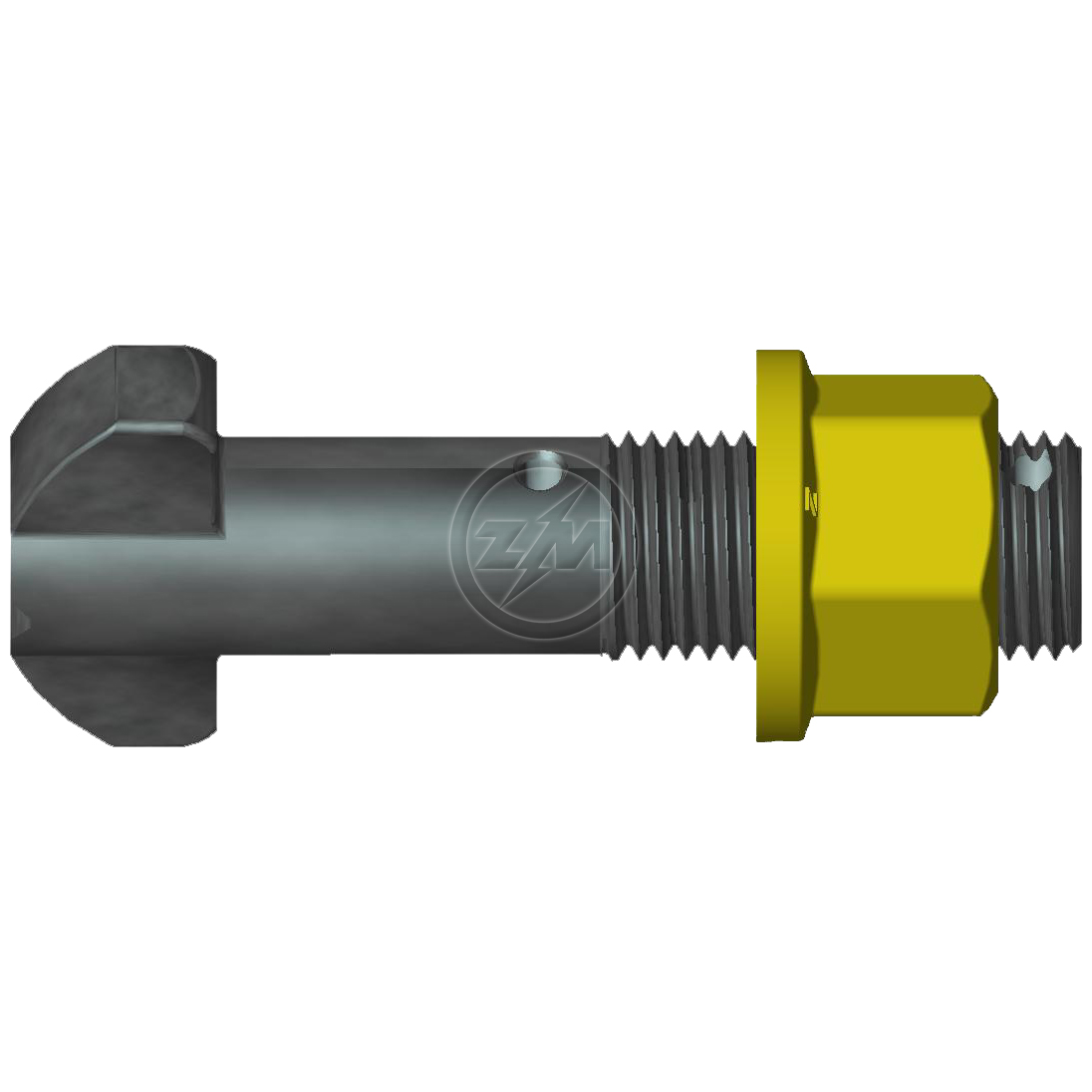 Kit 24 Parafuso Roda M20-2,0x80/98xCH27xH21 - ZM - 40.020.26