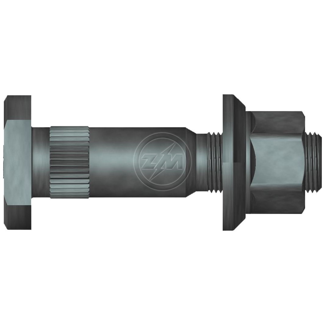 Prisioneiro de Roda com Porca Caixa com 12 Unidades para Mercedes-Benz Accelo 715 C e Accelo 915 C - ZM - 40.020.49