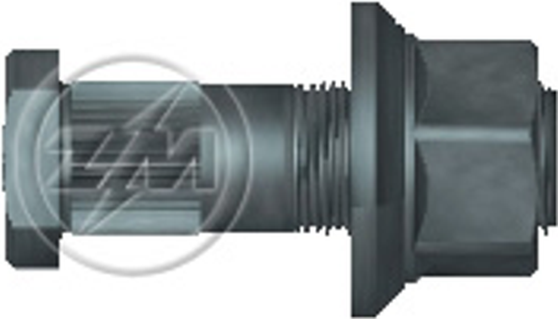 Kit 12 Parafuso Roda M22-1,5x72/80xCH32xH27 - ZM - 40.022.38